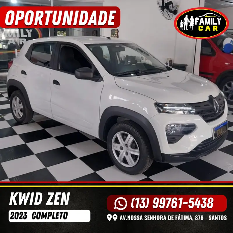 Renault Kwid Zen 1.0 12v SCe (Flex)