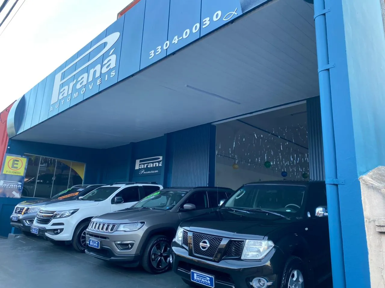 Fachada da loja Parana Automoveis - Londrina - PR