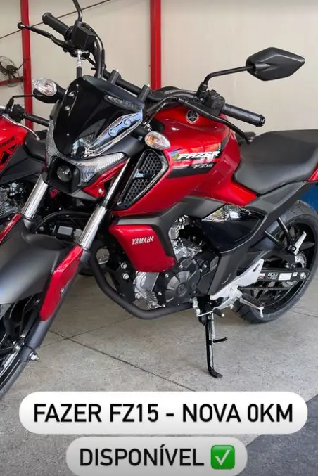 Moto Yamaha Fazer FZ15 2025 ABS Connected