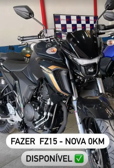 Moto Yamaha Fazer FZ15 2025 ABS Connected