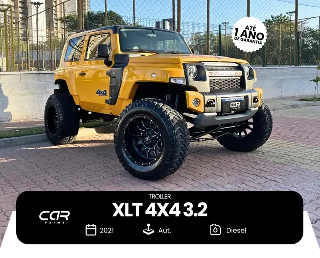 Carro Troller T4 2021 T-4 4x4 3.2 Tdi Cap.Rígida Die. Aut.