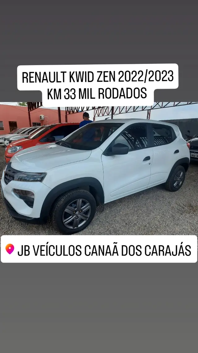 Carro Renault Kwid 2023 Zen 1.0 12v SCe (Flex)