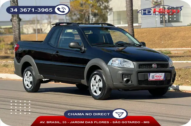 Carro Fiat Strada 2015 Working 1.4 (Flex) (Cabine Estendida)