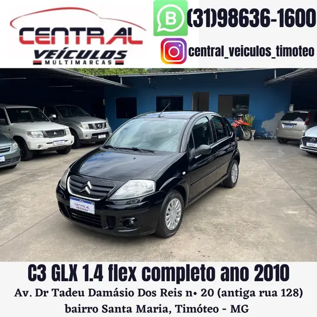 Carro Citroën C3 2010 GLX 1.4 8V (flex)