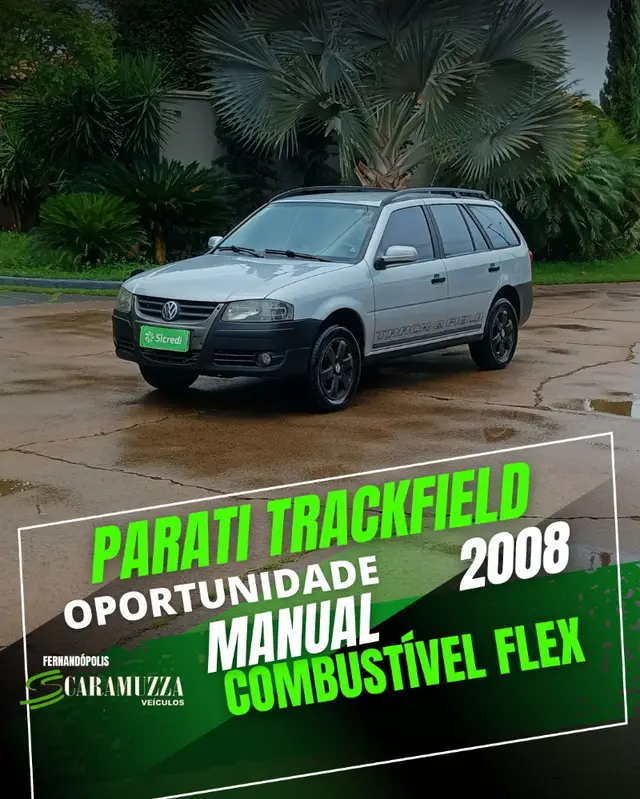 Carro Volkswagen Parati 2008 Track Field 1.6 G4 (Flex)
