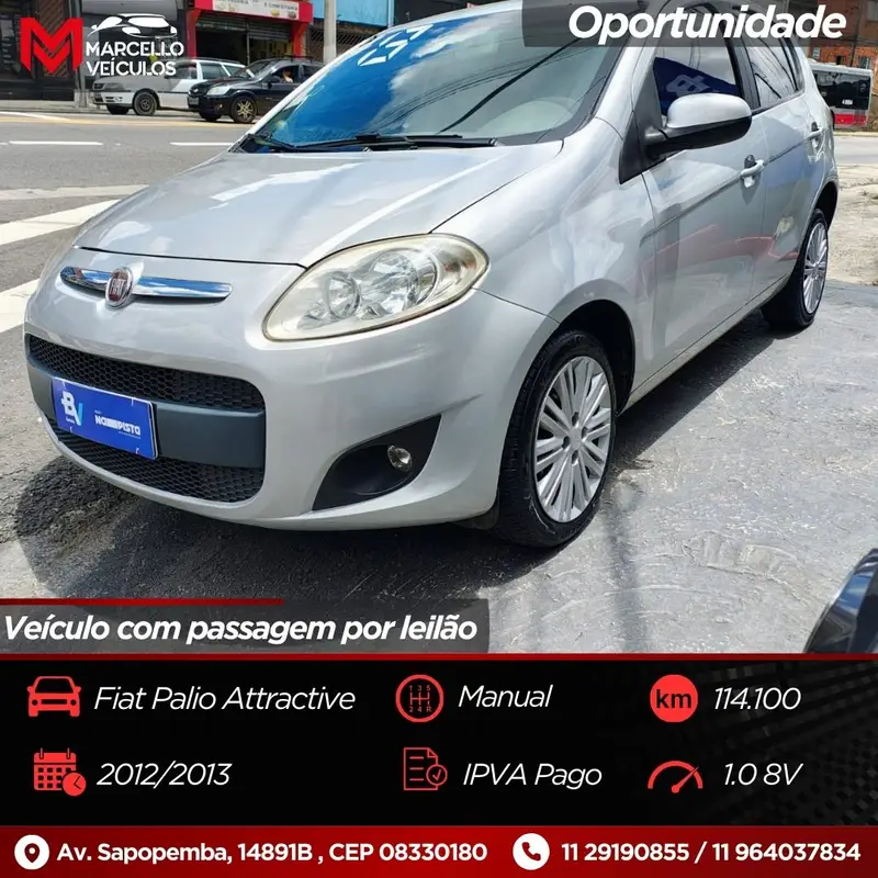 Fiat Palio Attractive 1.0 8V (Flex)