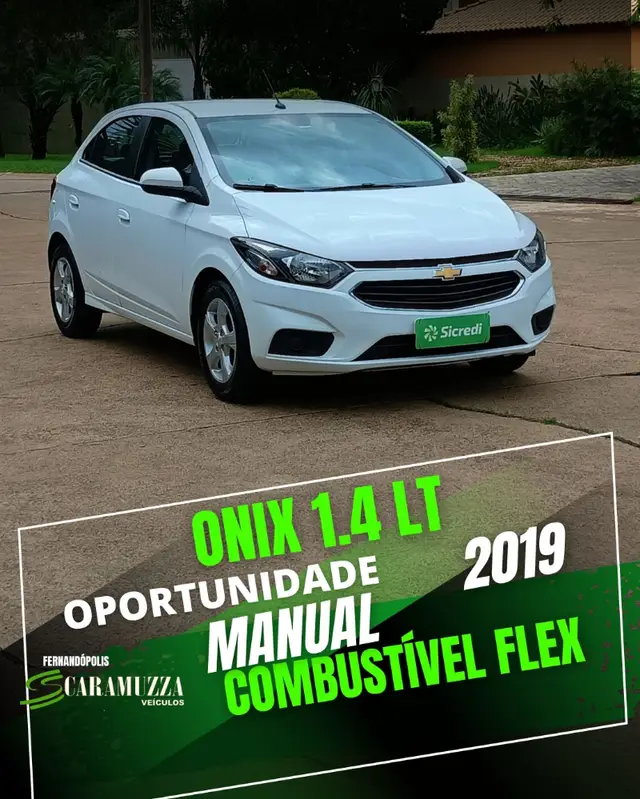 Carro Chevrolet Onix 2019 1.4 LT SPE/4