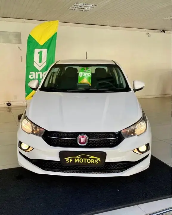 Carro Fiat Cronos 2019 1.3 Drive Firefly GSR (Flex)