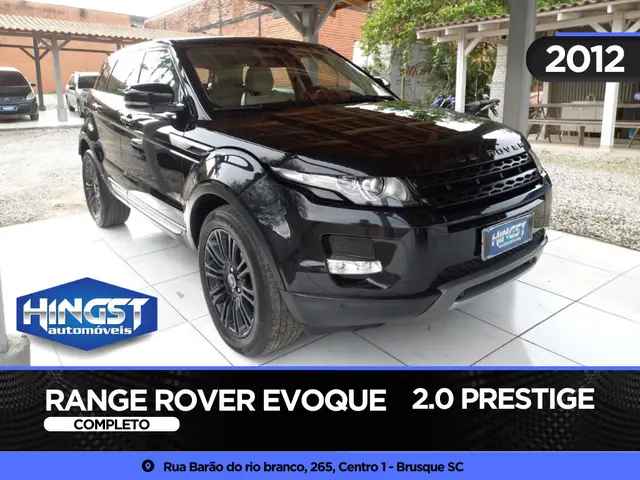 Carro Land Rover Range Rover Evoque 2012 2.0 Si4 4WD Prestige