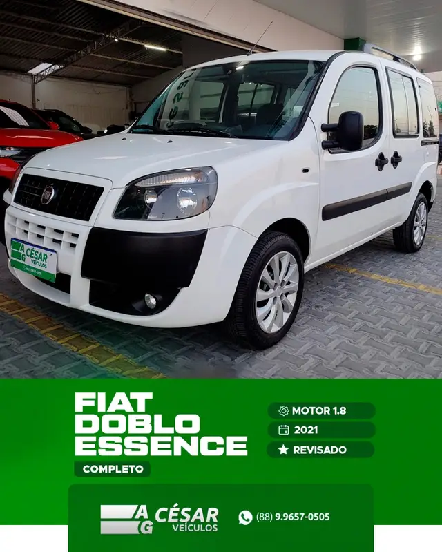 Carro Fiat Doblò 2021 Essence 1.8 16V (Flex)