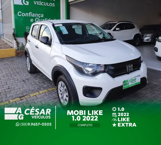Carro Fiat Mobi 2022 Like 1.0 (Flex)