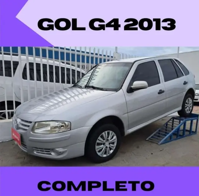 Carro Volkswagen Gol 2013 1.0 Ecomotion(G4) (Flex) 4p