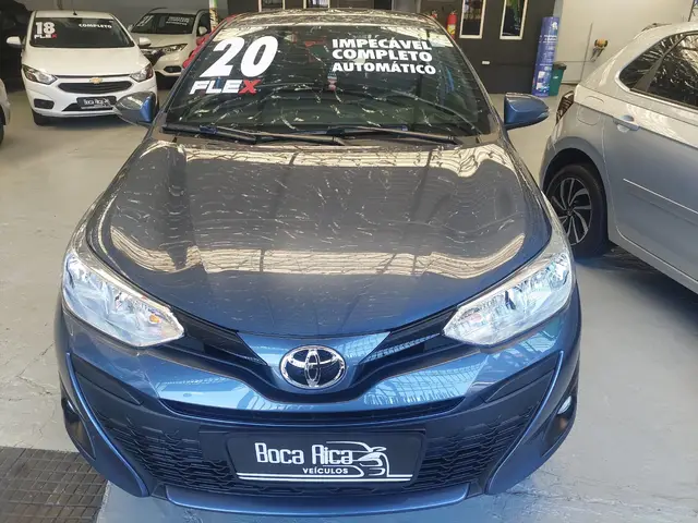 Carro Toyota Yaris 2020 1.5 XL Plus Connect CVT (Flex)