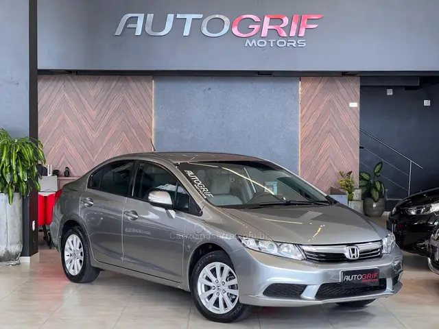 Carro Honda Civic 2012 New  LXL 1.8 i-VTEC (Couro) (Aut) (Flex)