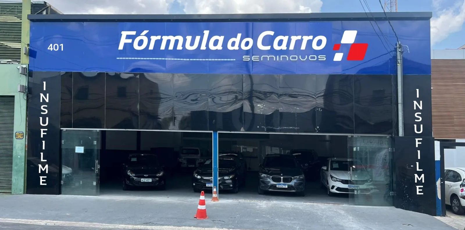 Fachada da loja Veículos à venda em FORMULA DO CARRO LTDA - Belo Horizonte - MG | Mobiauto