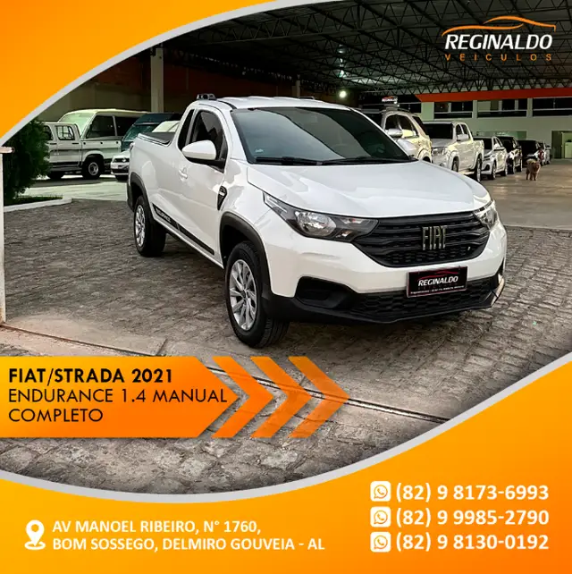 Carro Fiat Strada 2021 Endurance 1.4 CS (Flex)