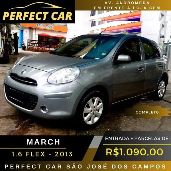 Carro Nissan March 2013 1.0 16V (Flex)