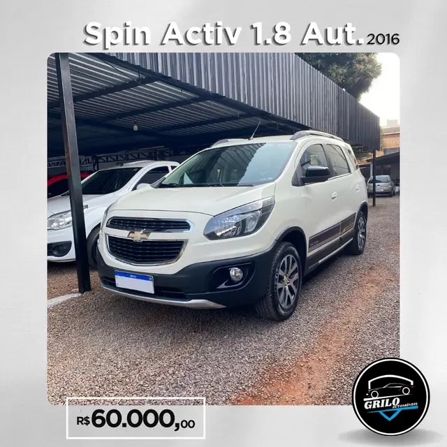 Carro Chevrolet Spin 2016 Activ 1.8 (Flex) (Aut)