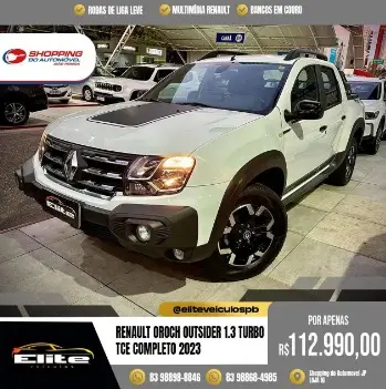 Carro Renault Oroch 2023 Outsider 1.3 TCe (Flex) (Aut.)