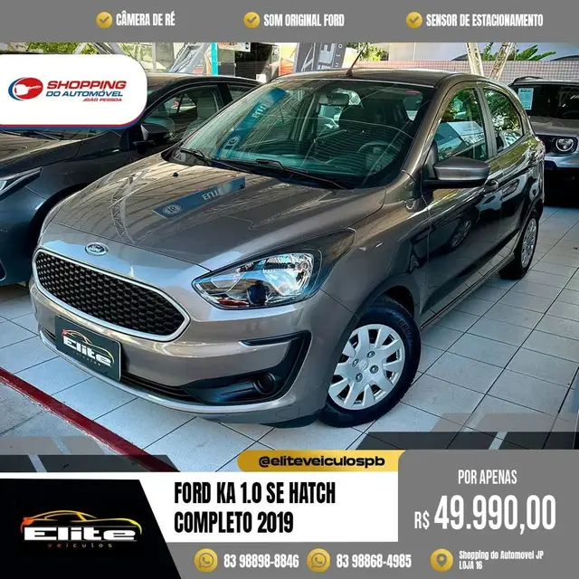 Carro Ford Ka Sedan 2019 SE Plus 1.0 (Flex)