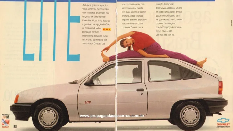 Chevrolet Kadett Lite: como era a versão básica posicionada acima do Chevette