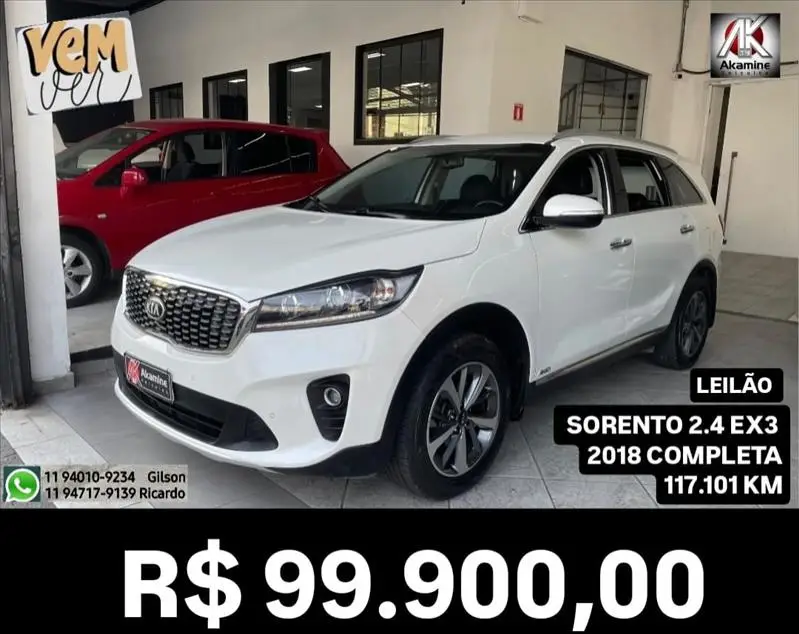 Kia Sorento 2.4 16V 4x4 (Aut)