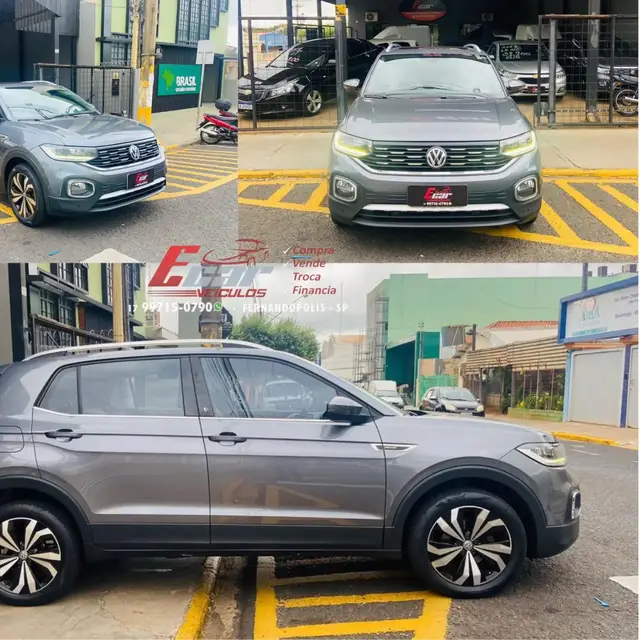 Carro Volkswagen T-Cross 2021 1.4 TSI Highline (Aut) (Flex)