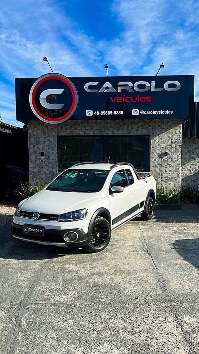 Carro Volkswagen Saveiro 2014 Cross 1.6 (Flex) (cab. estendida)
