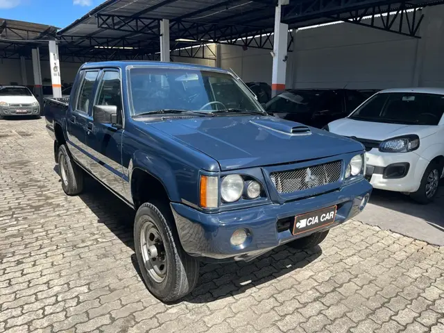 Carro Mitsubishi L200 2004 L 200 GL 4x4 2.5 Turbo (nova série) (cab. dupla)