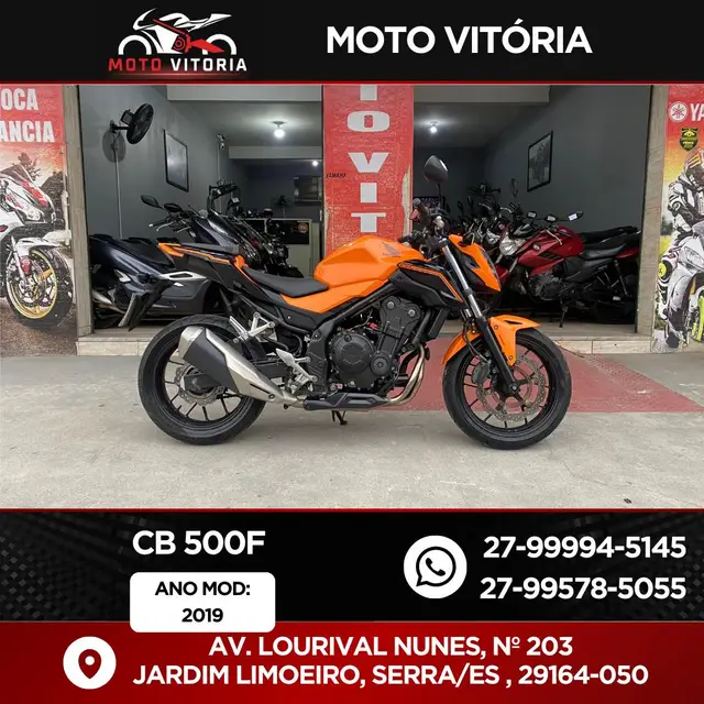 Moto Honda CB 500F 2019 (ABS)