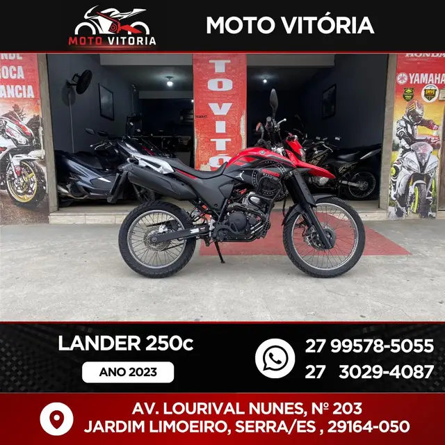 Carro Yamaha XTZ 250 Lander 2023 ABS