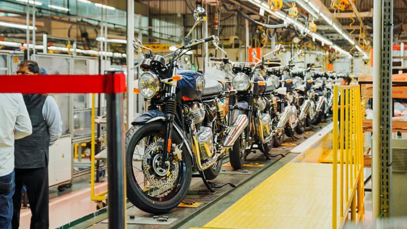 Royal Enfield anuncia segunda fábrica em Manaus
