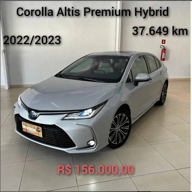 Carro Toyota Corolla 2023 Altis Premium 2.0 Flex