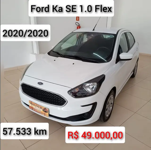 Carro Ford Ka 2020 1.5 Freestyle