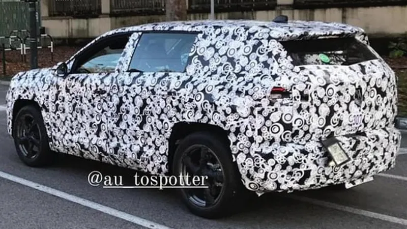 Jeep Compass de nova geração aparece pela 1ª vez e será maior que o atual