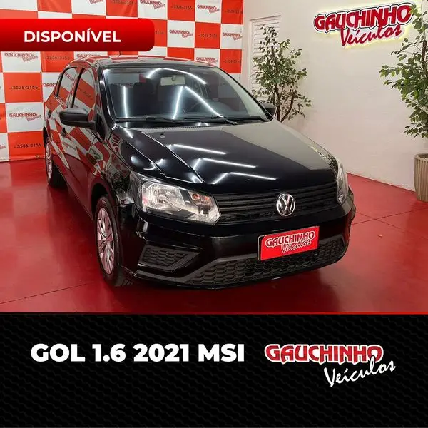 Carro Volkswagen Gol 2021 1.6 (Flex)
