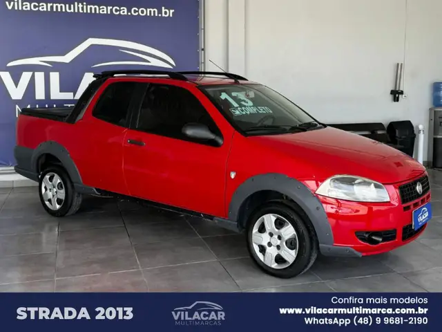 Carro Fiat Strada 2013 Working 1.4 (Flex) (Cabine Dupla)