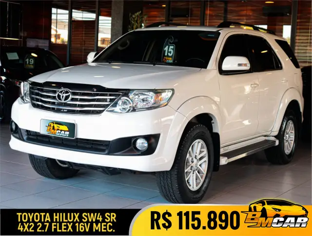 Carro Toyota SW4 2015 Hilux  2.7 4x2 SR (Flex)