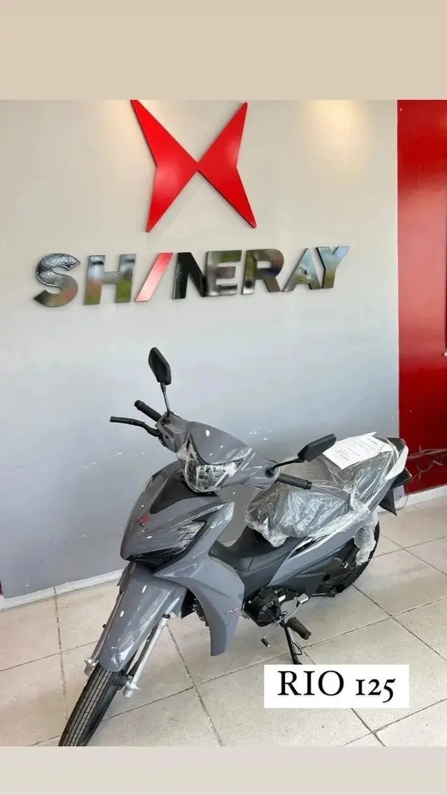 Moto Shineray Rio 125 2025 Carburada