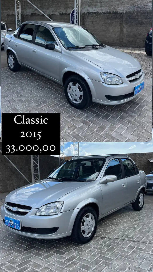 Carro Chevrolet Classic 2015 LS 1.0 VHCE (Flex)
