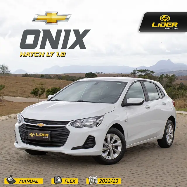 Carro Chevrolet Onix 2023 LT 1.0