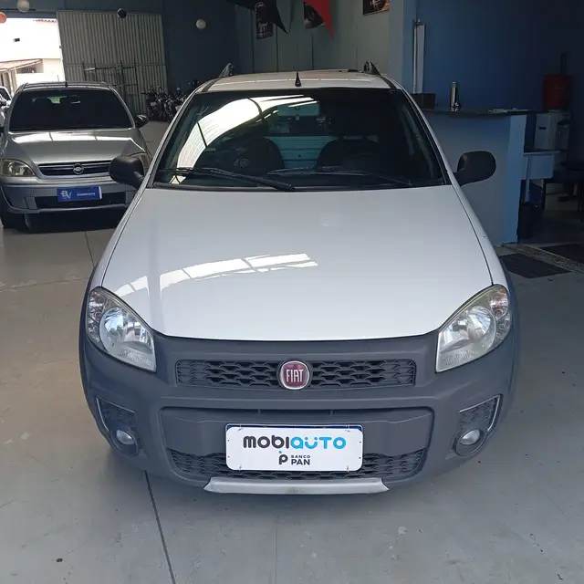 Carro Fiat Strada 2017 Hard Working 1.4 (Flex) (Cabine Simples)