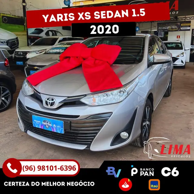 Carro Toyota Yaris Sedan 2020 1.5 XL CVT (Flex)