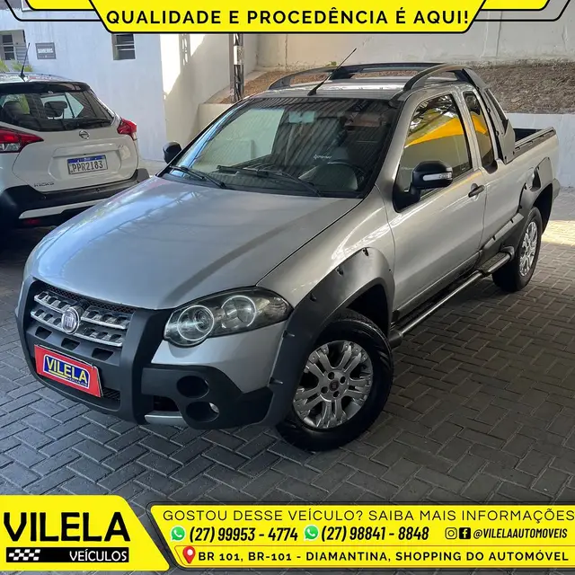 Carro Fiat Strada 2011 Adventure Locker 1.8 16V (Cabine Estendida)
