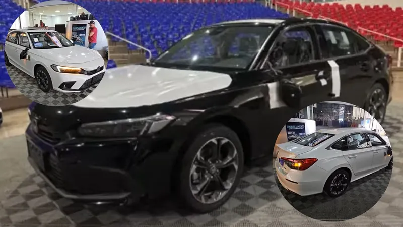 Por que esses Honda Civic híbridos são vendidos pelo preço de Hyundai HB20?