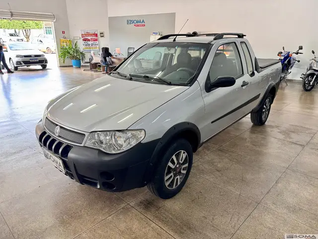 Carro Fiat Strada 2008 Trekking 1.4 (Flex) (Cabine Estendida)