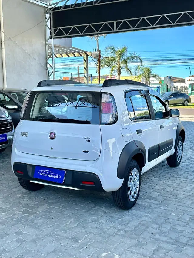 Carro Fiat Uno 2016 Way 1.4 8V (Flex) 4p