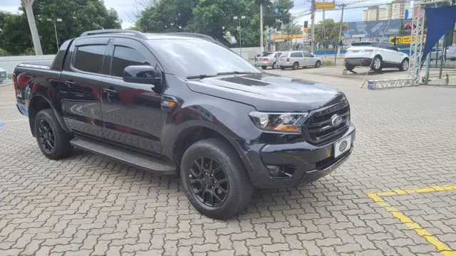 Carro Ford Ranger Cabine Dupla 2023 Black 2.2 Turbodiesel 4x2 (Aut)