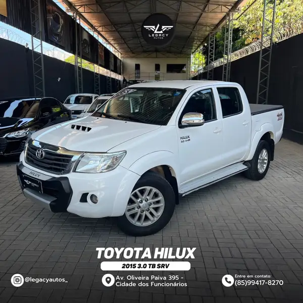 Toyota Hilux Cabine Dupla Hilux SRV 4x4 3.0 (cab. dupla)