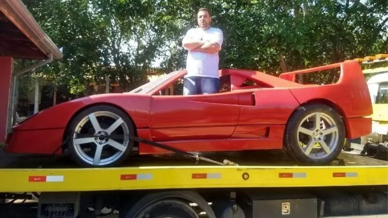 Como réplica de Ferrari F40 foi de sonho a pesadelo para brasileiro